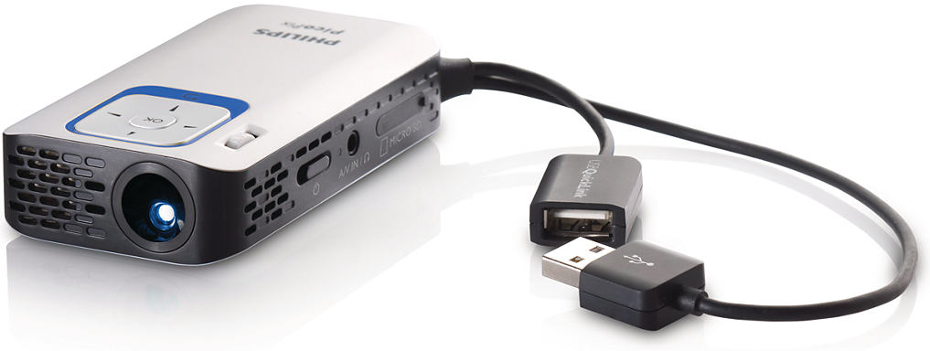 Philips PicoPix PPX 2340 - карманный проектор купить в интернет-магазине icover