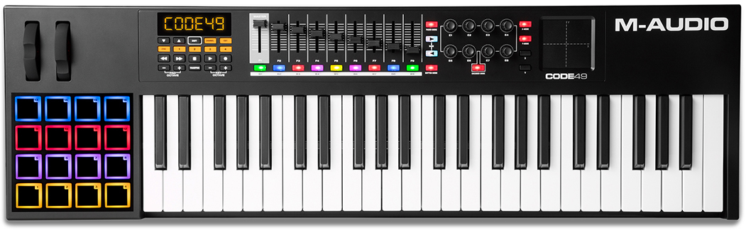 MIDI-клавиатура M-Audio CODE 49 (Black) купить в интернет-магазине icover