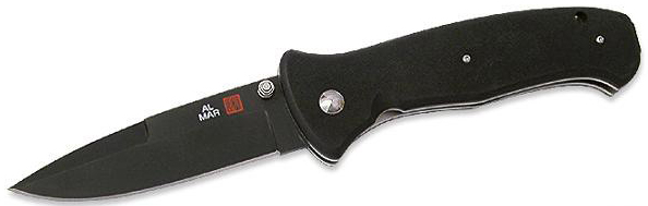 Al Mar Sere 2000 (AL/S2KB) - тактический нож (Black) купить в интернет-магазине icover