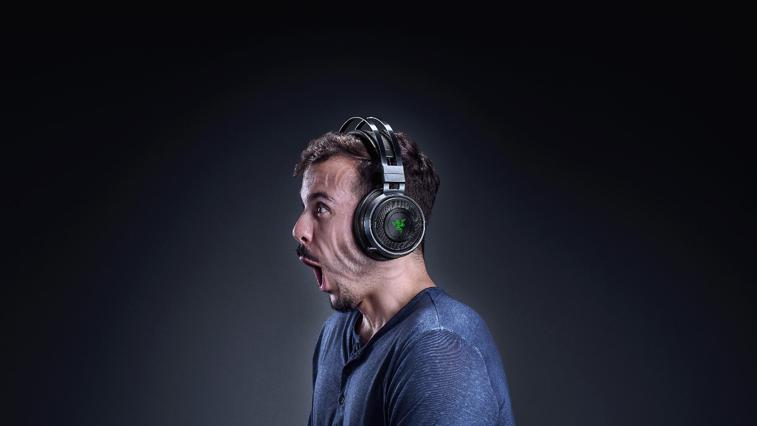 Игровая гарнитура Razer Nari Ultimate Wireless RZ04-02670100-R3M1 (Black/Green) купить в интернет-магазине icover