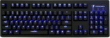 Tesoro Excalibur TS-G7NL - игровая клавиатура (Black/Kailh Black) купить в интернет-магазине icover
