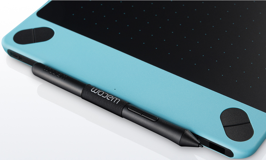 Wacom Intuos Draw Small (CTL-490DB-N) - графический планшет (Blue) купить в интернет-магазине icover