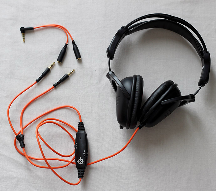 steelSeries 3Hv2 61023 Black iCover