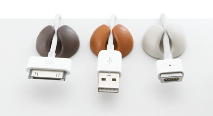 Держатель для проводов Bluelounge CableDrop (Muted) купить в интернет-магазине icover