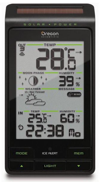 Погодная станция Oregon Scientific BAR806 (Black) купить в интернет-магазине icover