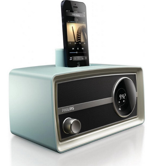 Philips ORD2105B/12 - акустическая система для iPhone 5S/iPod 5 купить в интернет-магазине icover
