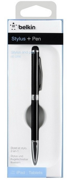 Belkin Stylus + Pen (F5L111CWBLK) - стилус для iPhone/iPod/iPad (Black) купить в интернет-магазине icover