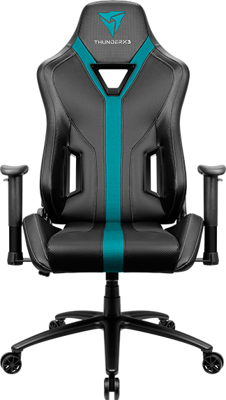 Игровое кресло ThunderX3 YC3 AIR (Black/Cyan) купить в интернет-магазине icover