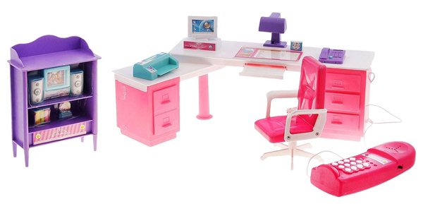 Play Smart Уютный дом (Р41067) - набор мебели с аксессуарами (Pink) купить в интернет-магазине icover