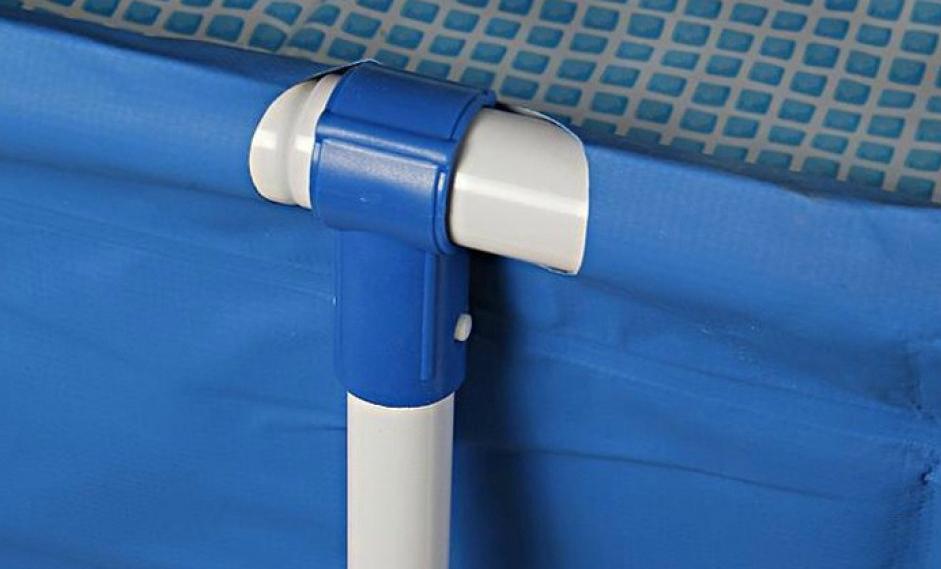Каркасный бассейн Intex Rectangular Frame 28271 (Blue) купить в интернет-магазине icover