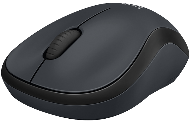 Беспроводная мышь Logitech M220 Silent (Charcoal) купить в интернет-магазине icover