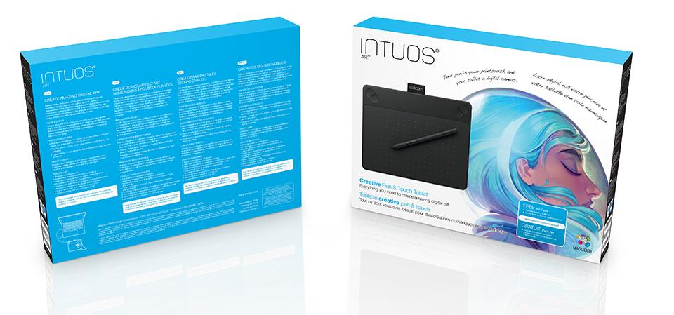 Графический планшет Wacom Intuos Art Small CTH-490AK-N (Black) купить в интернет-магазине icover