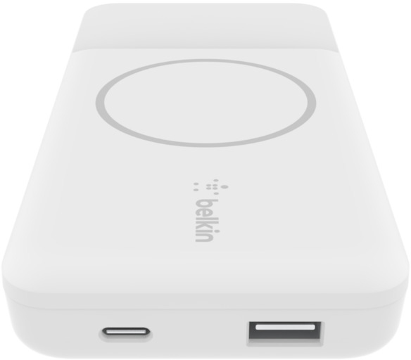 Внешний аккумулятор Belkin Magnetic Wireless 10000mAh (BPD001btWH) для iPhone 12/iPhone 13 (White) купить в интернет-магазине icover