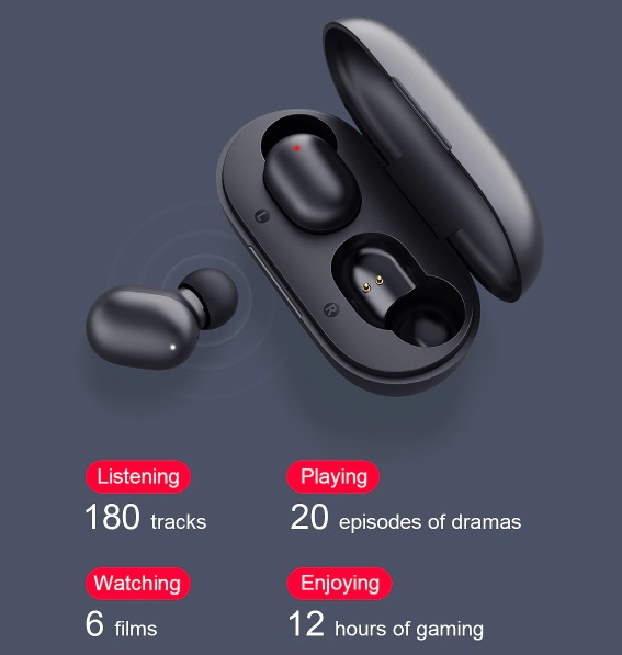 Беспроводные наушники Xiaomi Haylou GT1 TWS (Black) купить в интернет-магазине icover