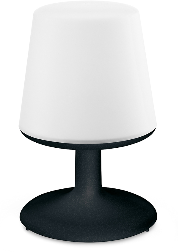 

Лампа настольная Koziol LIGHT TO GO черная