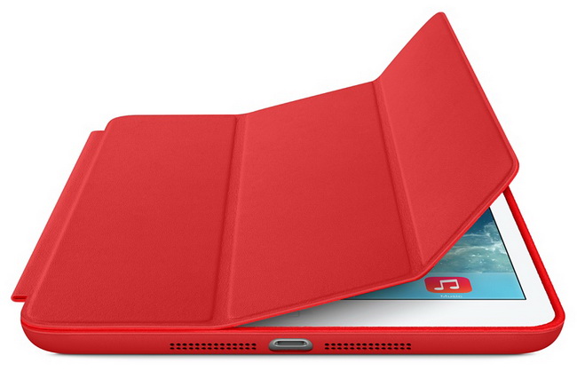 Apple iPad mini Smart Case (ME711ZM/A) - чехол для iPad mini/iPad mini Retina (Red) купить в интернет-магазине icover