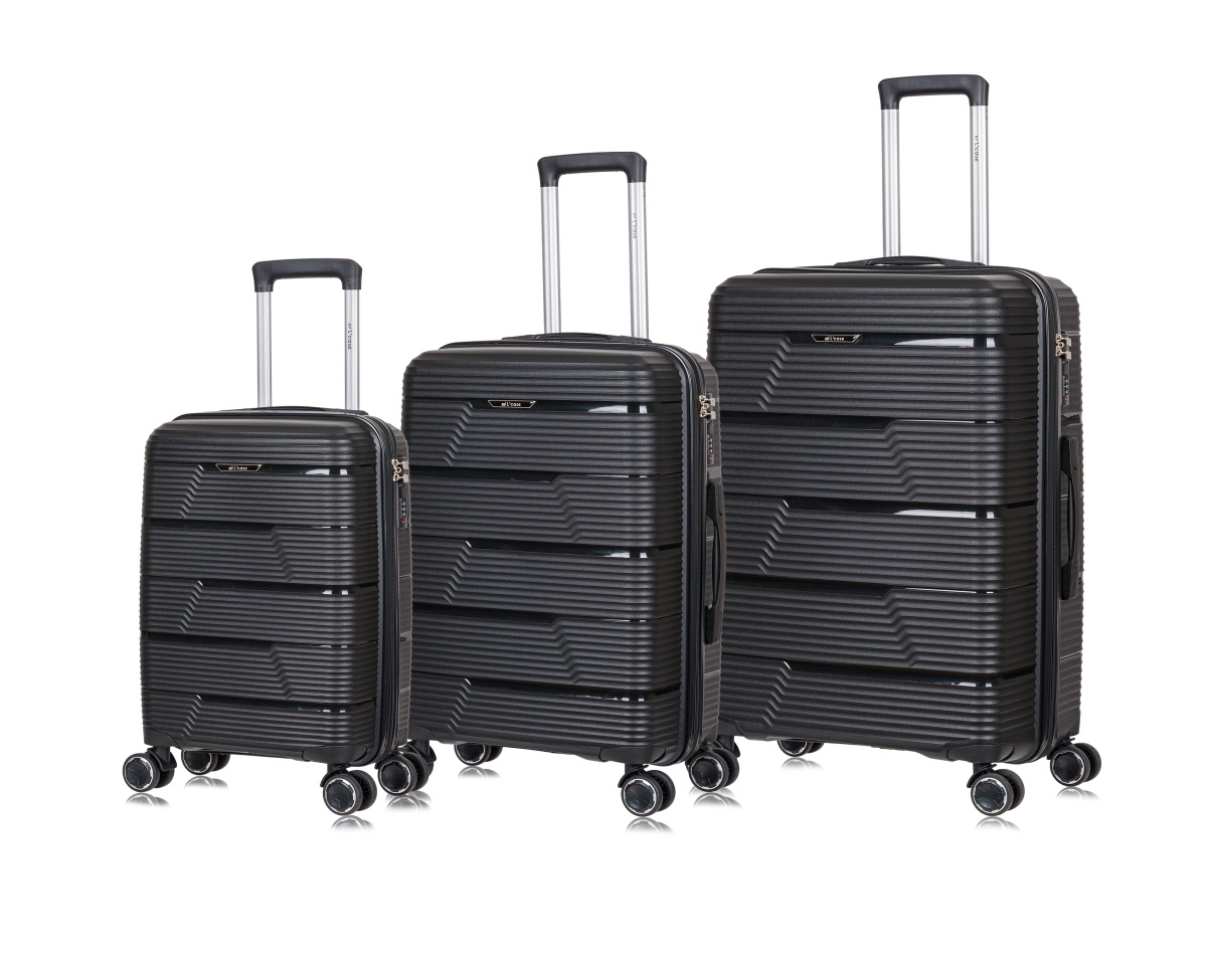 Чемодан L'Case Manila (Black) размер L купить в интернет-магазине icover