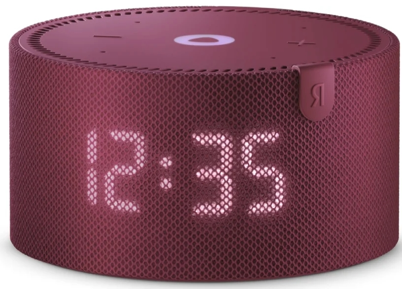 Умная колонка Яндекс.Новая Станция Мини с часами YNDX-00020 (Red) купить в интернет-магазине icover