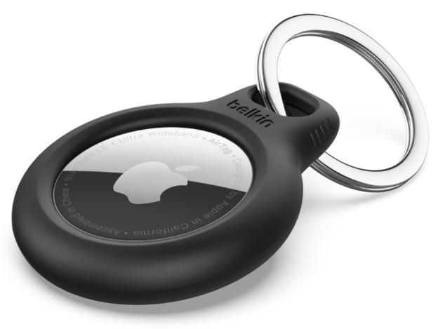 Держатель с кольцом Belkin Secure Holder Key Ring (F8W973btBLK) для Apple AirTag (Black) купить в интернет-магазине icover
