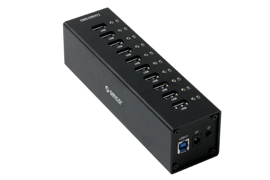 Orico A3H10 - концентратор USB 3.0 (Black) купить в интернет-магазине icover