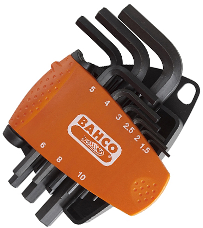 Набор шестигранных ключей Bahco BE-9578 9 шт купить в интернет-магазине icover