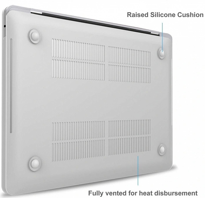 Комплект iBlas накладка + накладка на клавиатуру US для MacBook Air 13 2018/2020 (Clear) купить в интернет-магазине icover