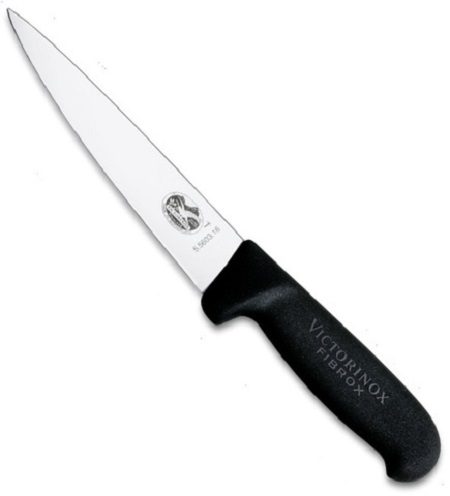 Нож для разделки мяса Victorinox Fibrox 5.5603.18 (Black) купить в интернет-магазине icover