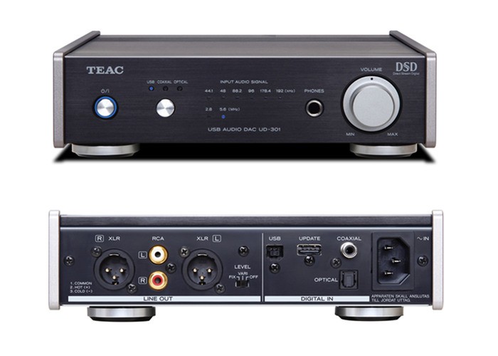 ЦАП с усилителем для наушников Teac UD-301 (Black) купить в интернет-магазине icover