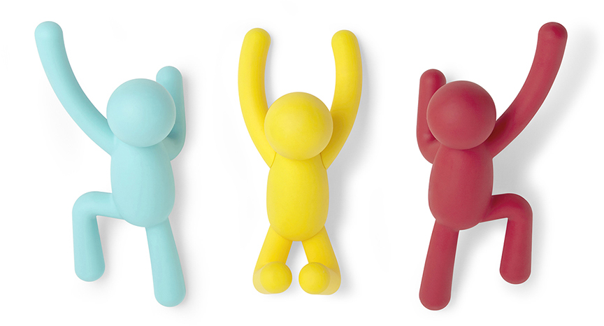 

Вешалки-крючки Umbra Buddy 3pcs (318165-022)