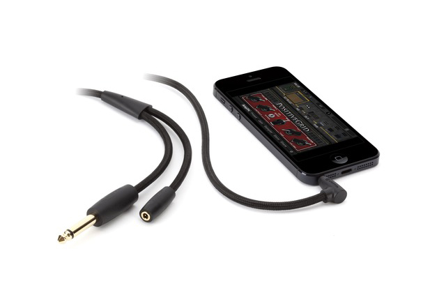 Griffin GuitarConnect Cable v2 -  кабель для подключения электрогитары к iPhone/iPad/iPod Touch купить в интернет-магазине icover