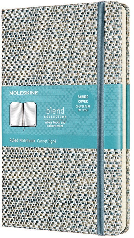 

Блокнот Moleskine Blend 19 Limited Edition Large (LCBD04QP060B) в линейку (Blue/Biege)
