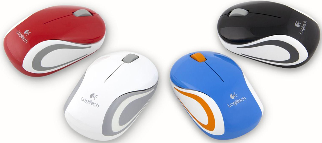 Беспроводная мышь Logitech Mini Mouse M187 910-002735 (White) купить в интернет-магазине icover