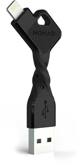 Nomad Key for Lightning - кабель-брелок (Black) купить в интернет-магазине icover