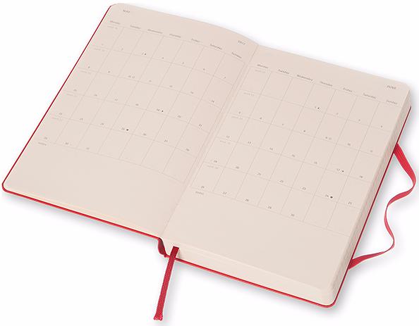 Moleskine Classic Large 2017 (DHF212DC3Y17) - ежедневник (Red) купить в интернет-магазине icover