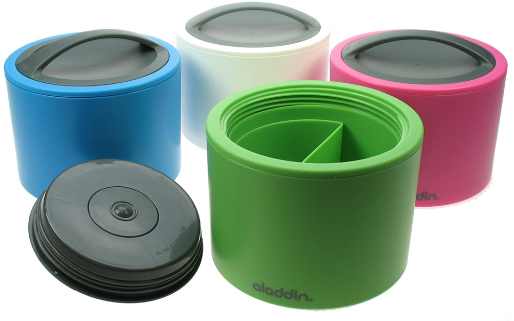 Aladdin Bento Lunch Box 0.6L (10-01134-015) - контейнер для ланча (Grey) купить в интернет-магазине icover