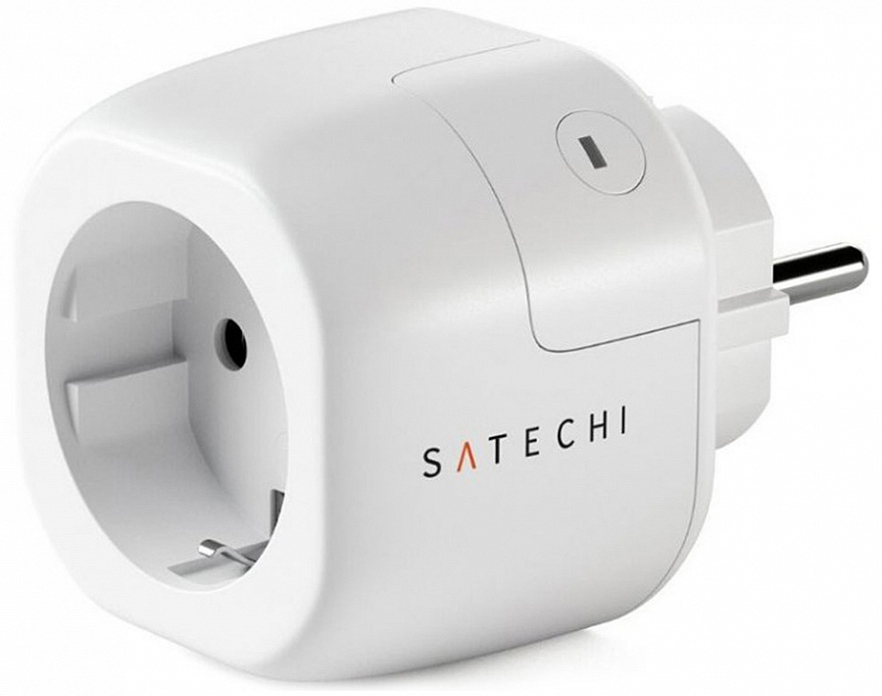 Умная розетка Satechi Smart Outlet Apple HomeKit (ST-HK10AW-EU) купить в интернет-магазине icover