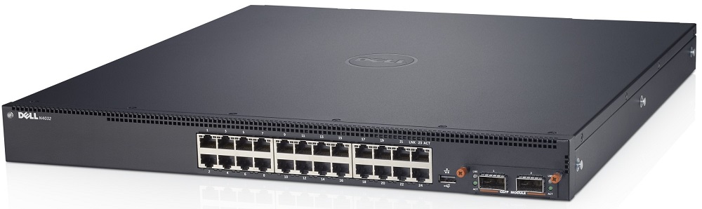 Коммутатор Dell Networking N4032 (210-ABVS/001) купить в интернет-магазине icover