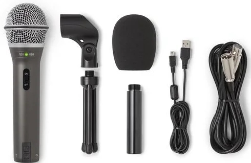 Микрофон Samson Q2U (Grey) купить в интернет-магазине icover