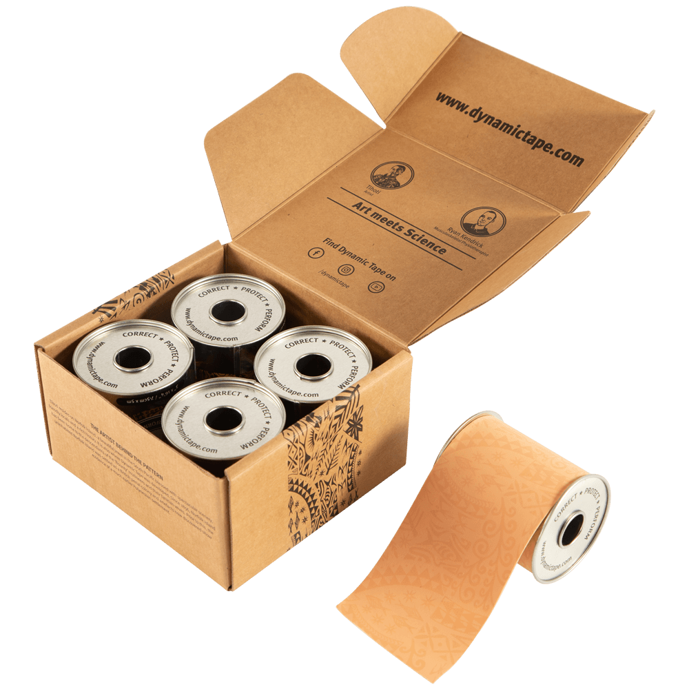 

Динамический тейп Dynamic Tape DT75PL-4D 7.5cm/5m (Beige)