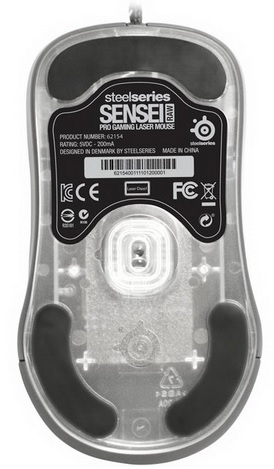 SteelSeries Sensei RAW (62159) - проводная мышь (Frost Blue) купить в интернет-магазине icover