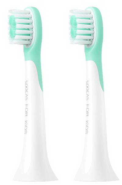 

Сменные насадки Xiaomi для зубной щетки Soocas Сhildrens C1 (Green)