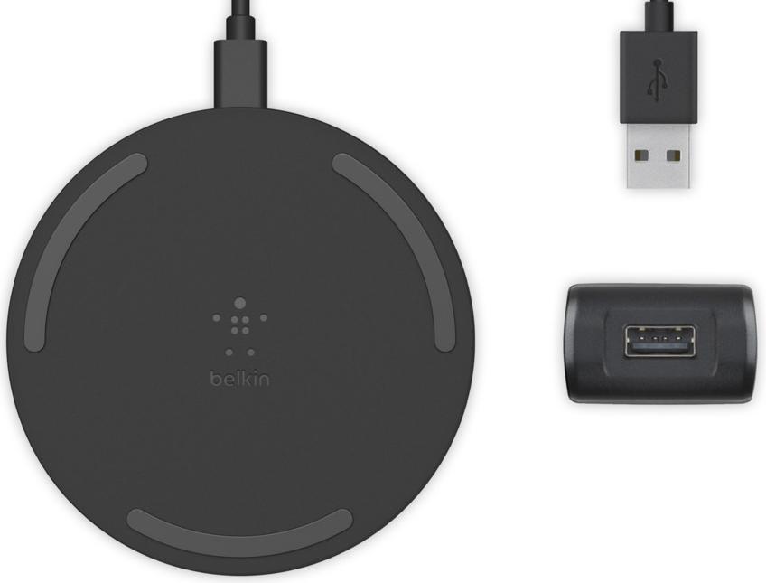 Беспроводное зарядное устройство Belkin BOOST↑CHARGE Wireless Charging Pad WIA002vfBK (Black) купить в интернет-магазине icover