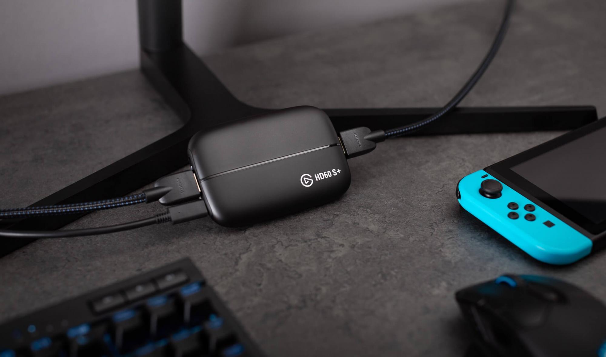 Устройство захвата видео Elgato Game Capture HD60 S+ (Black) купить в интернет-магазине icover