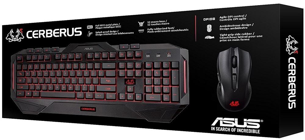 Игровой комплект Asus Cerberus Combo 90YH0141-B2RA00 (Black) купить в интернет-магазине icover