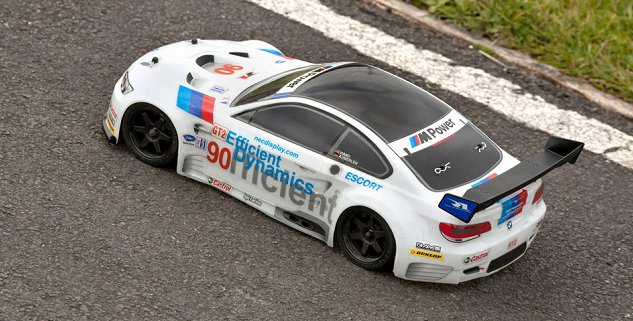 HPI Sprint 2 Flux BMW M3 Brushless 4WD 2.4Ghz 1:10 (HPI-106168) - радиоуправляемый автомобиль (White) купить в интернет-магазине icover