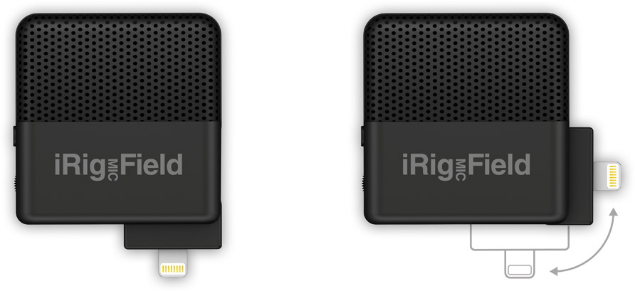 Конденсаторный микрофон IK Multimedia iRig Mic Field для iOS-устройств (Black) купить в интернет-магазине icover