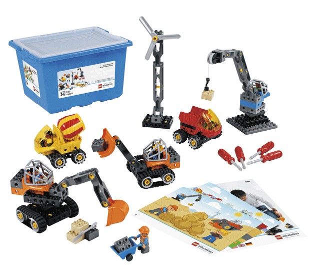 Винтовой конструктор LEGO Education PreSchool 45002 Строительные машины купить в интернет-магазине icover