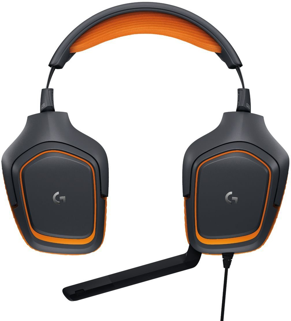 Игровая гарнитура Logitech G231 981-000627 (Black/Orange) купить в интернет-магазине icover