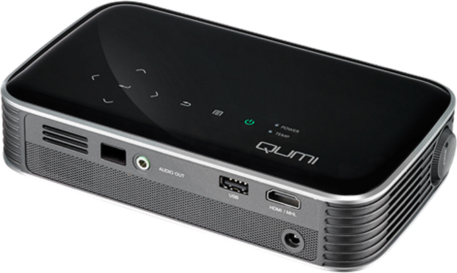Портативный проектор Vivitek Qumi Q8 (Black) купить в интернет-магазине icover