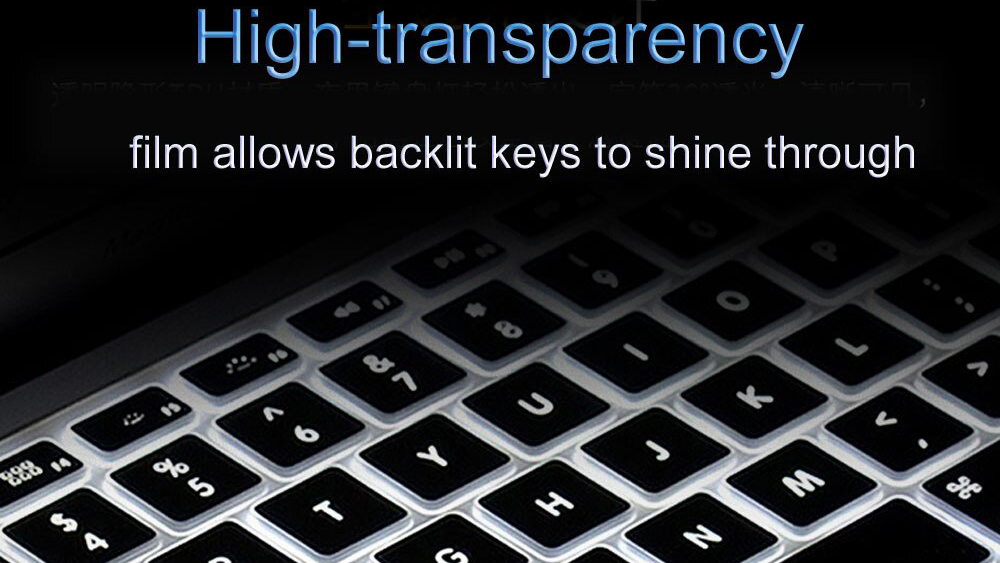 Накладка на клавиатуру Wiwu Keyboard Protector USA для MacBook Pro 13 2020 (A2338, A2289) /16 2020 (Clear) купить в интернет-магазине icover
